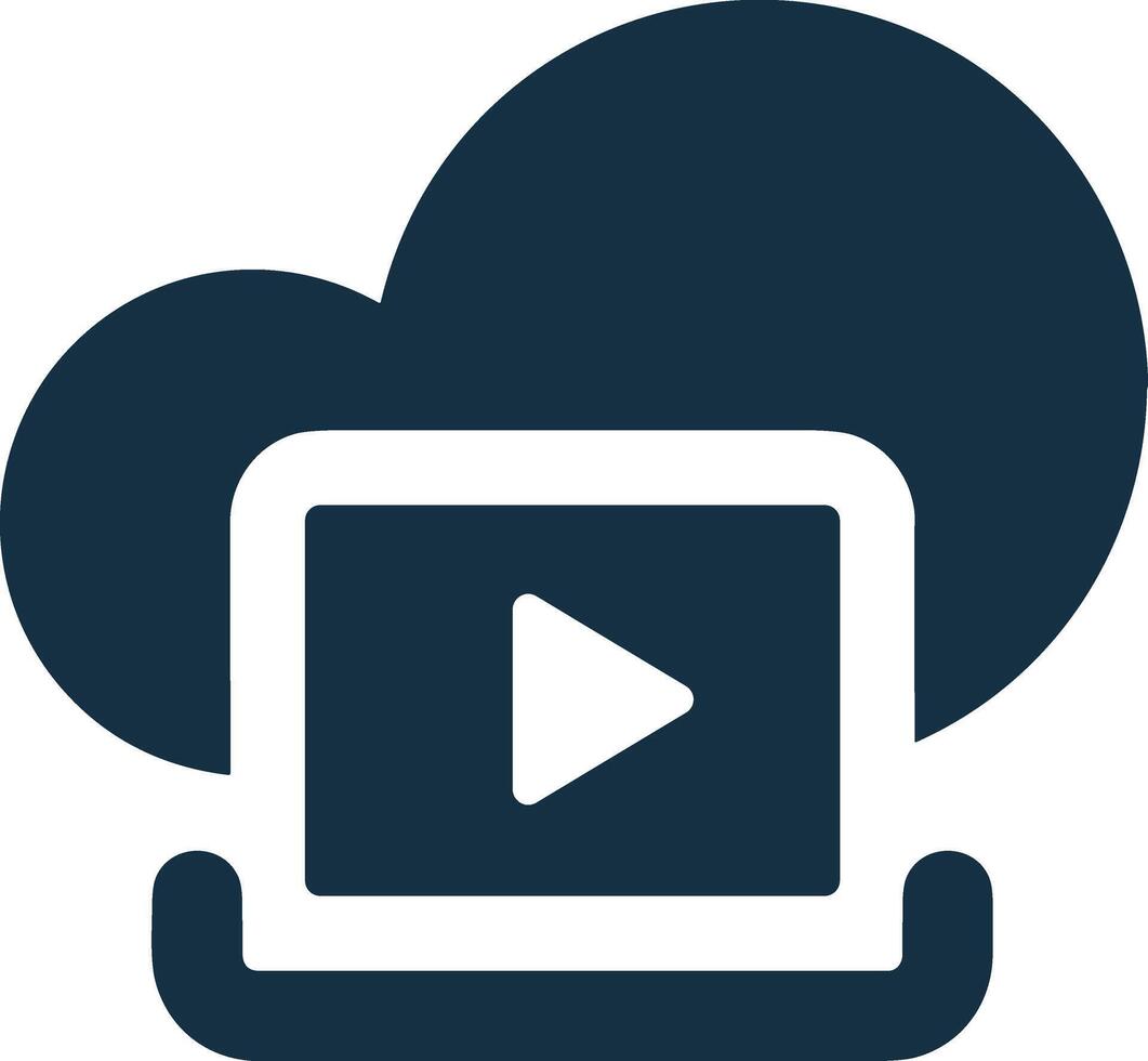 Cloud icon symbol image. Illustration of the hosting storage design vector