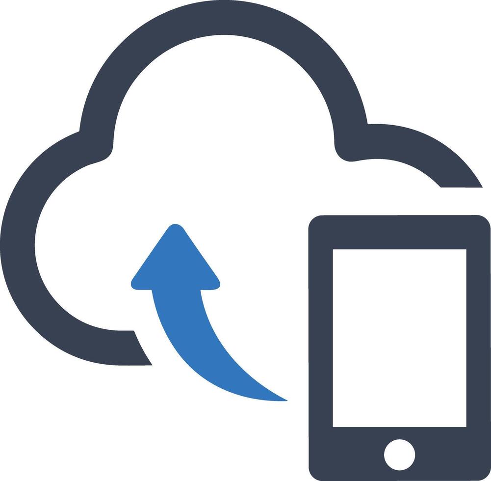 Cloud icon symbol image. Illustration of the hosting storage design vector