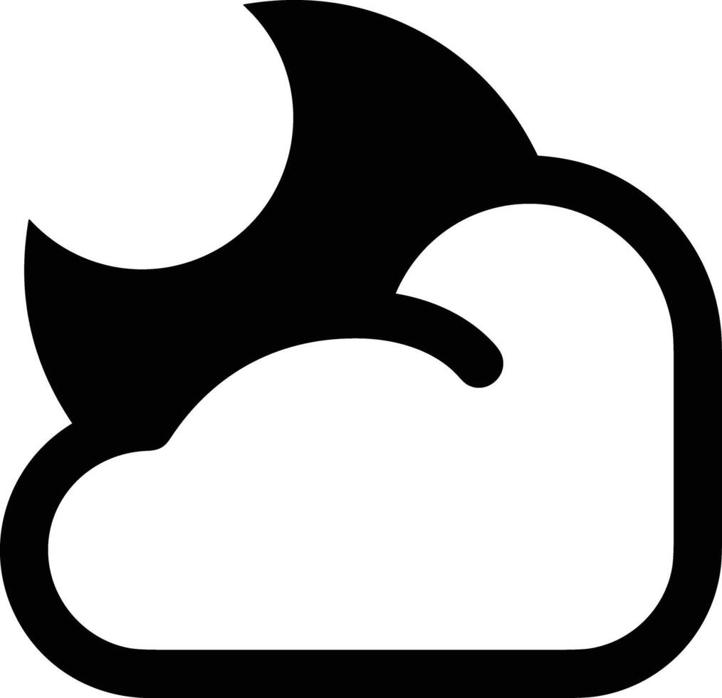 Cloud icon symbol image. Illustration of the hosting storage design vector