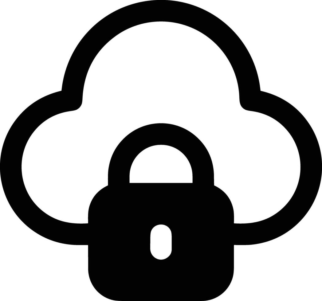 Cloud icon symbol image. Illustration of the hosting storage design vector