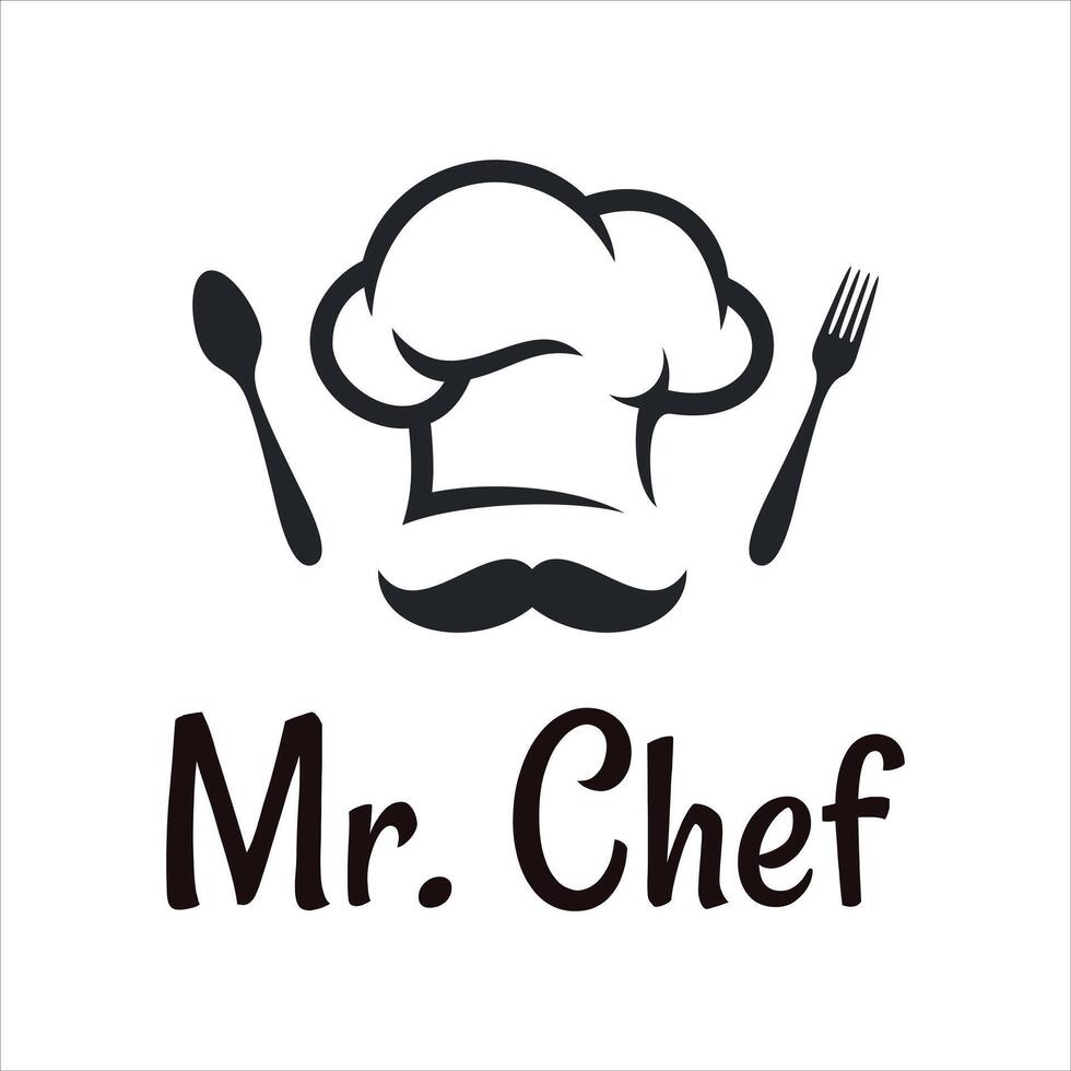 chef logo inspiration, design template. vector