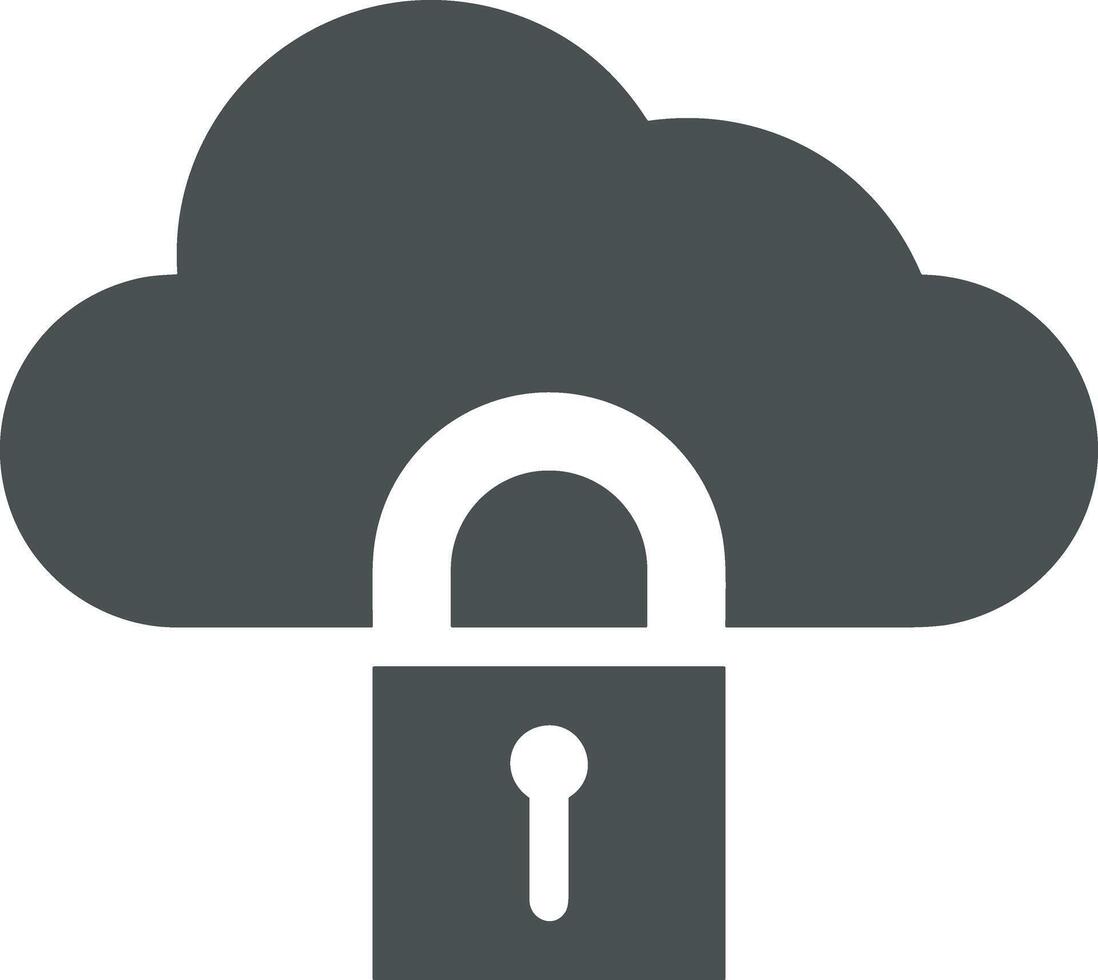 Cloud icon symbol image. Illustration of the hosting storage design vector