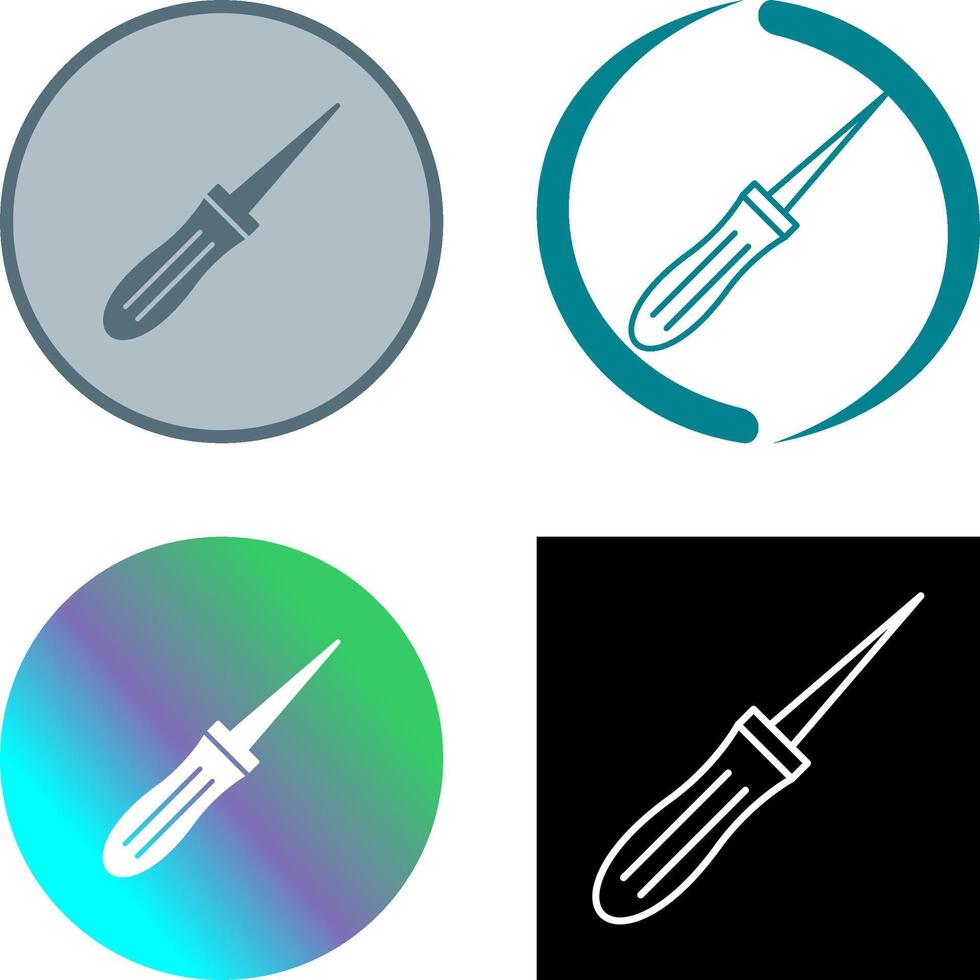 Awl Icon Design vector