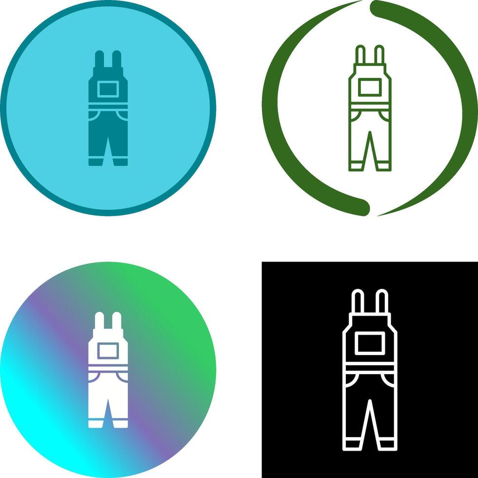 Jumpsuit Icon Design vector