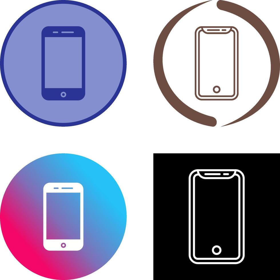 Smartphone Icon Design vector