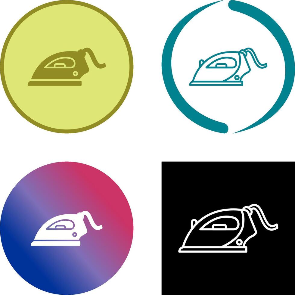 Iron Icon Design vector