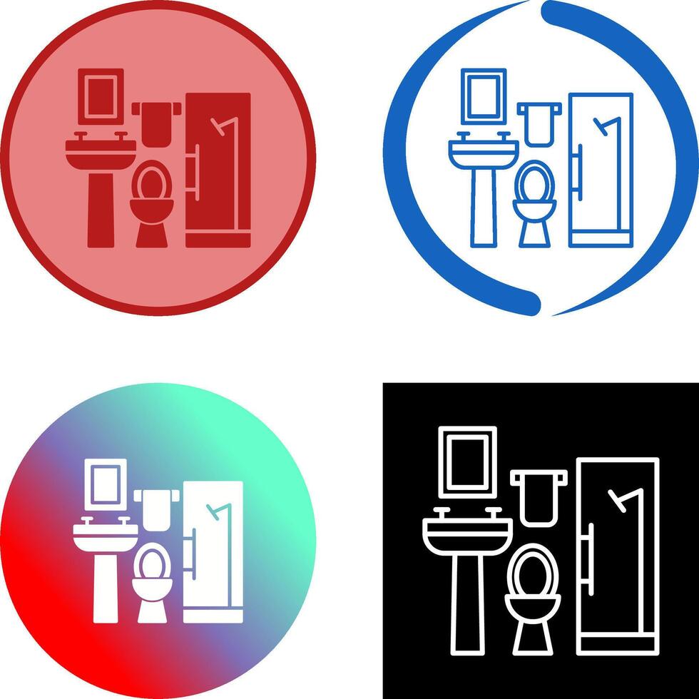 Bath Icon Design vector