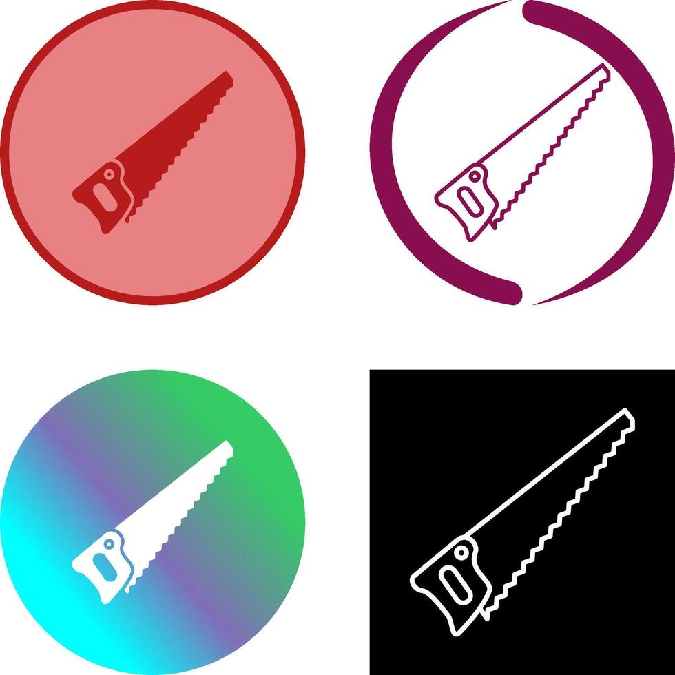 Saw Icon Design vector