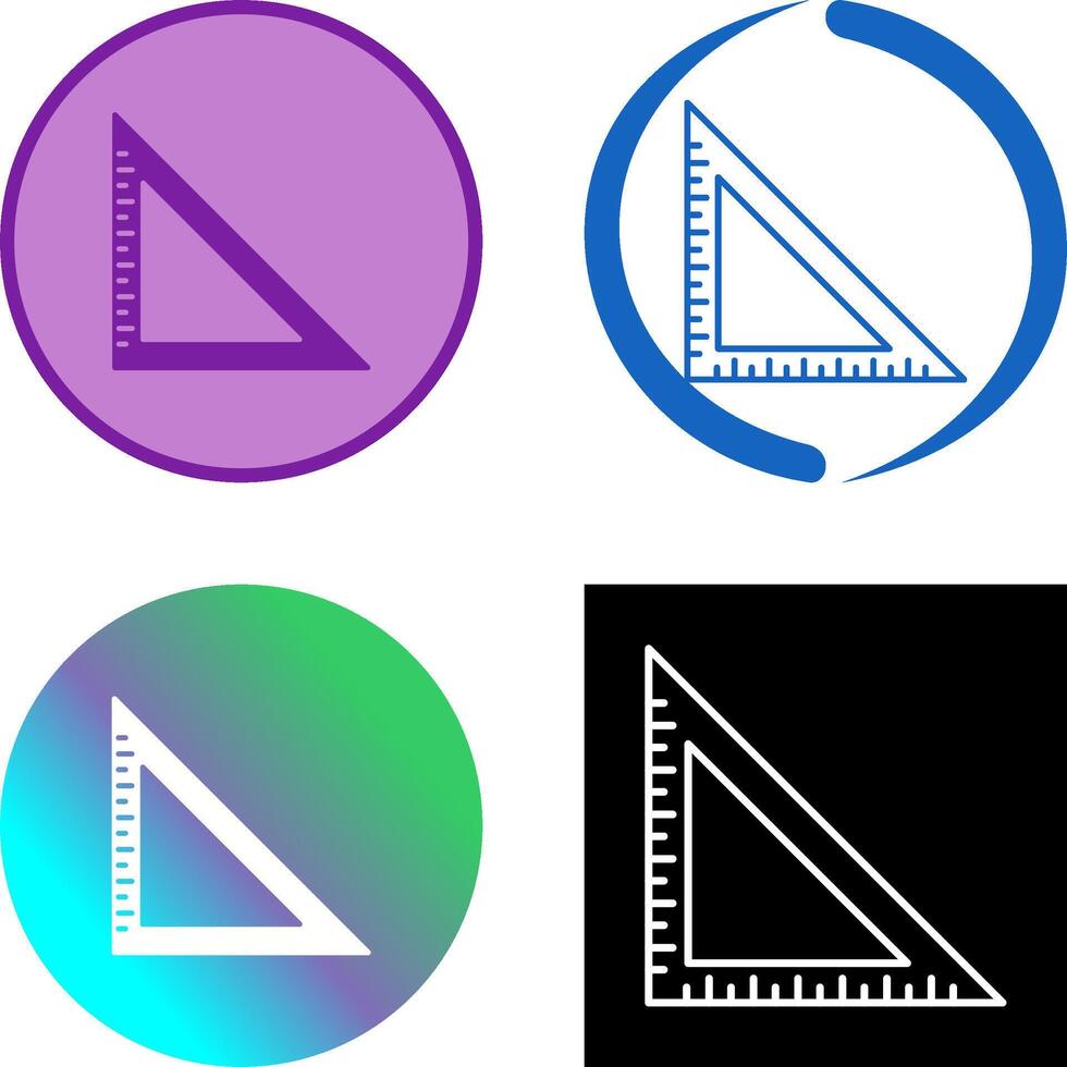 Set Square Icon Design vector