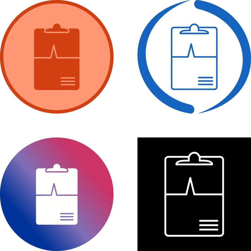 Clipboard Icon Design vector