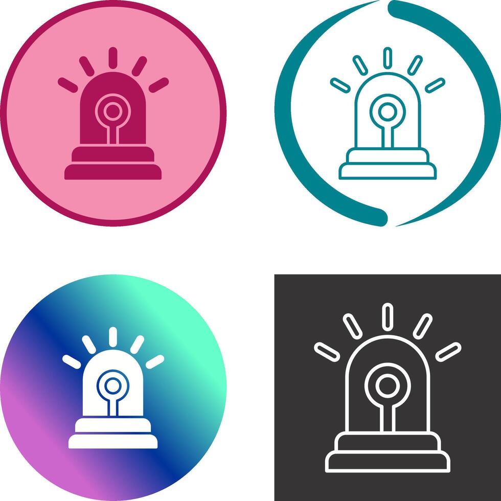 Siren Icon Design vector