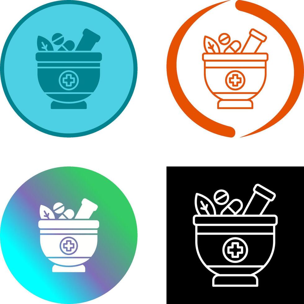 Herb Icon Design vector
