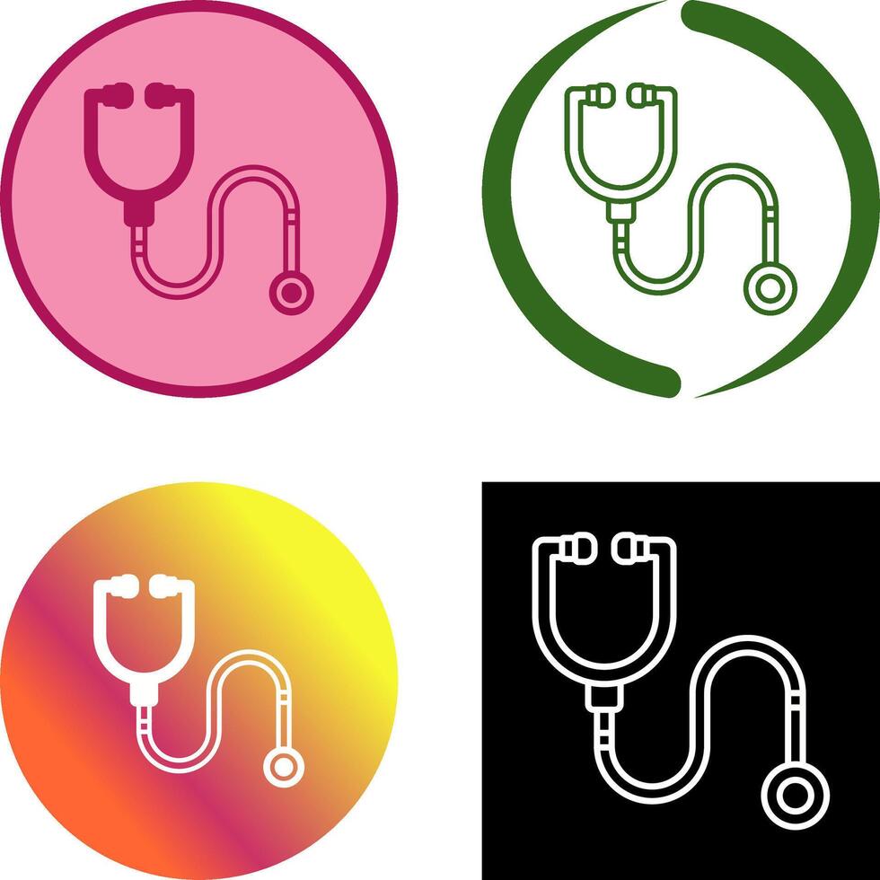 Stethoscope Icon Design vector