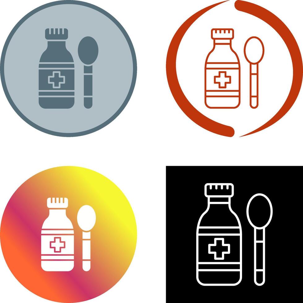 Syrup Icon Design vector