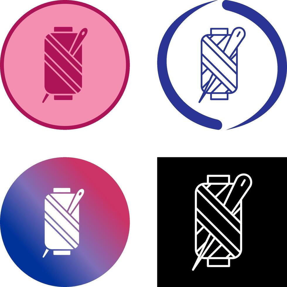 Needle Icon Design vector