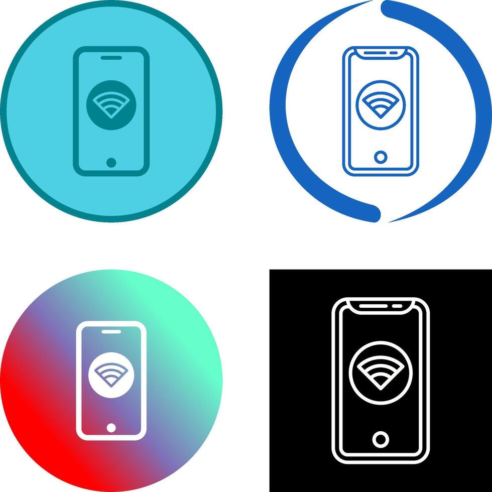 Wifi Icon Design vector