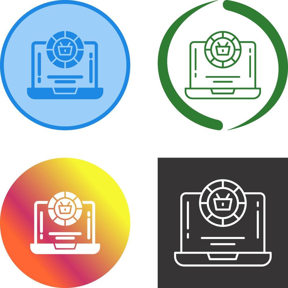 Token Icon Design vector