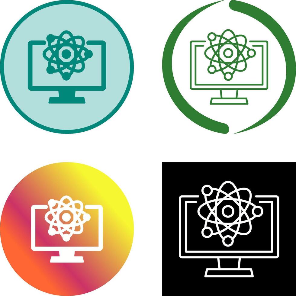 Science Icon Design vector