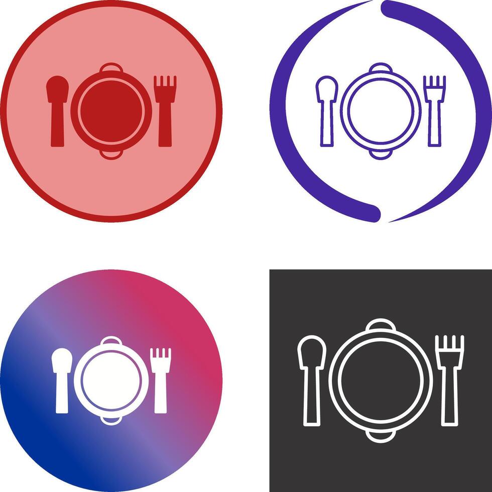 Banquet Icon Design vector