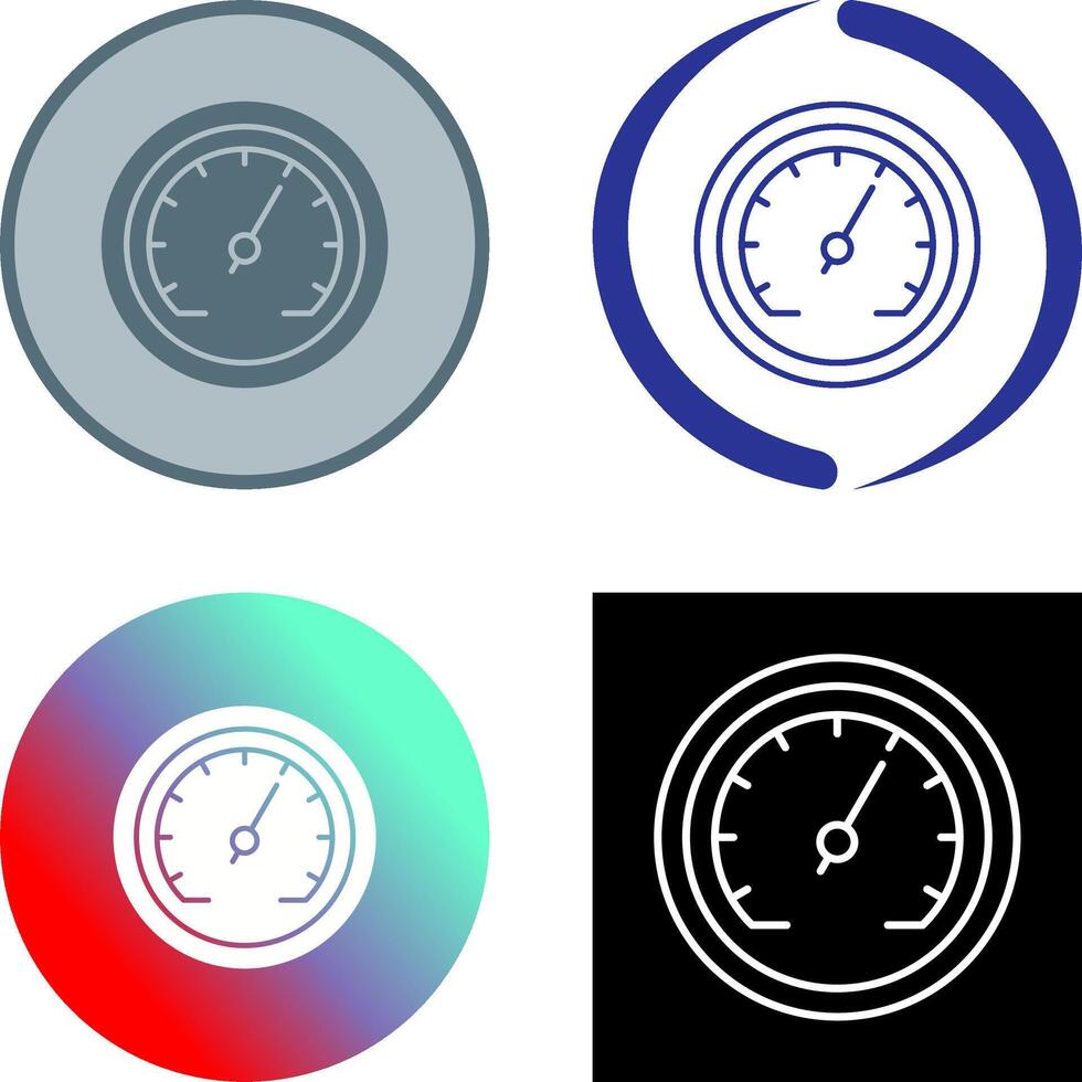 Speedometer Icon Design vector