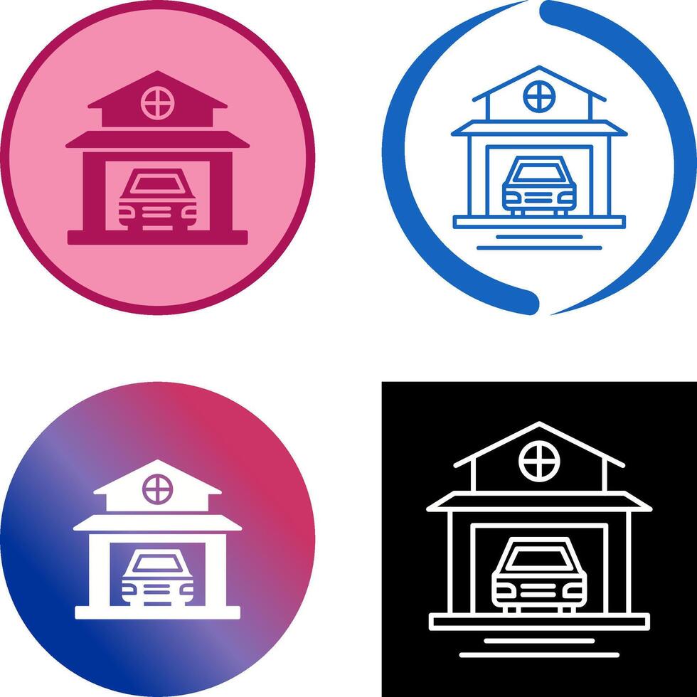 Garage Icon Design vector