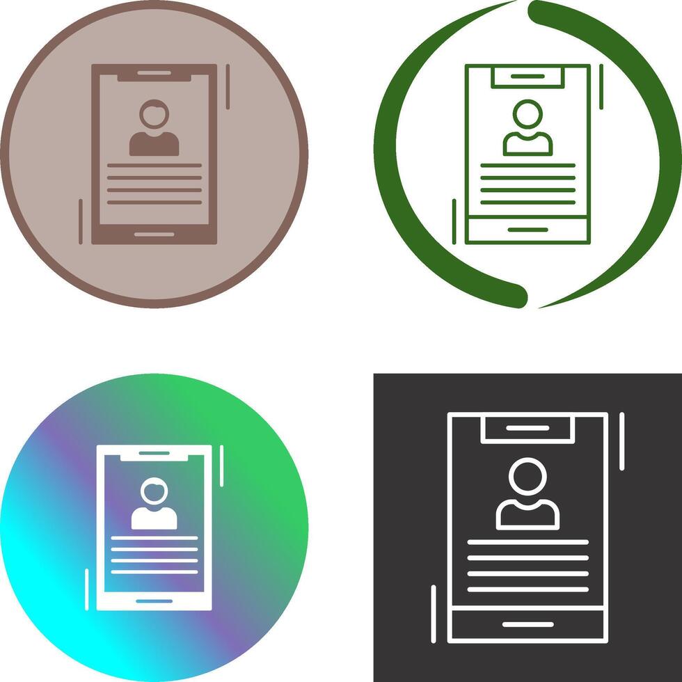 Smart Phone Icon Design vector