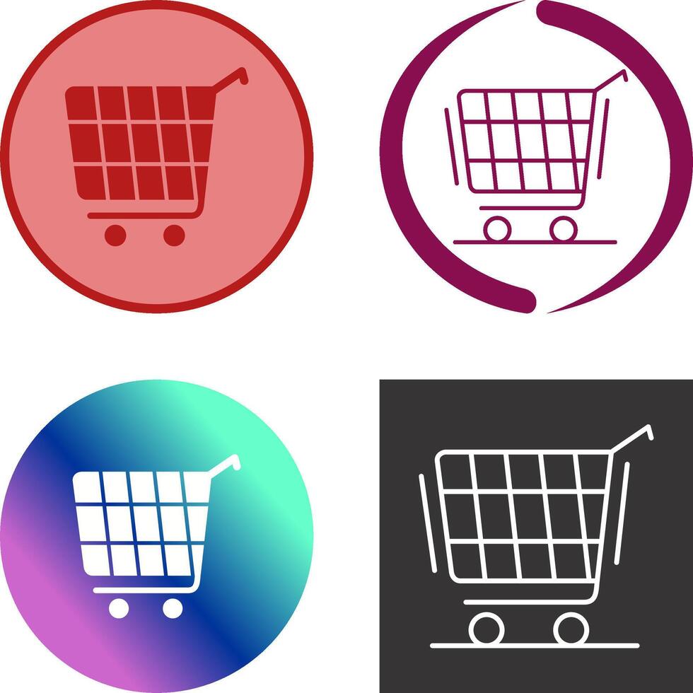 Shopping Cart Icon Design vector