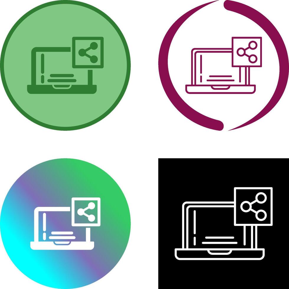 Share Icon Design vector