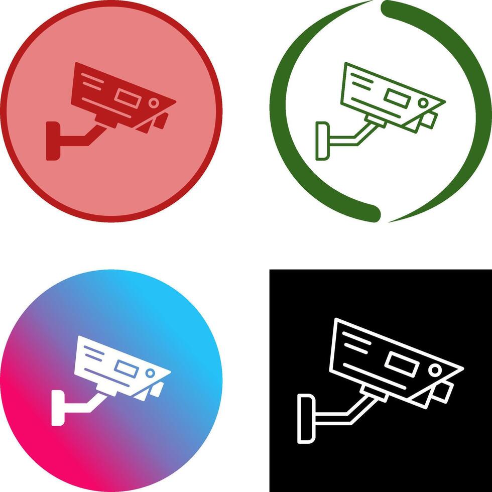 cctv Icon Design vector