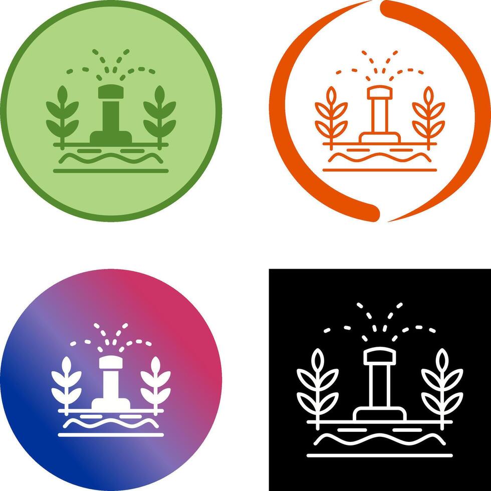 Sprinkler Icon Design vector