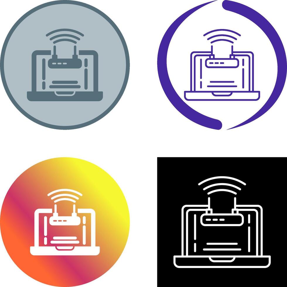 Wifi Icon Design vector