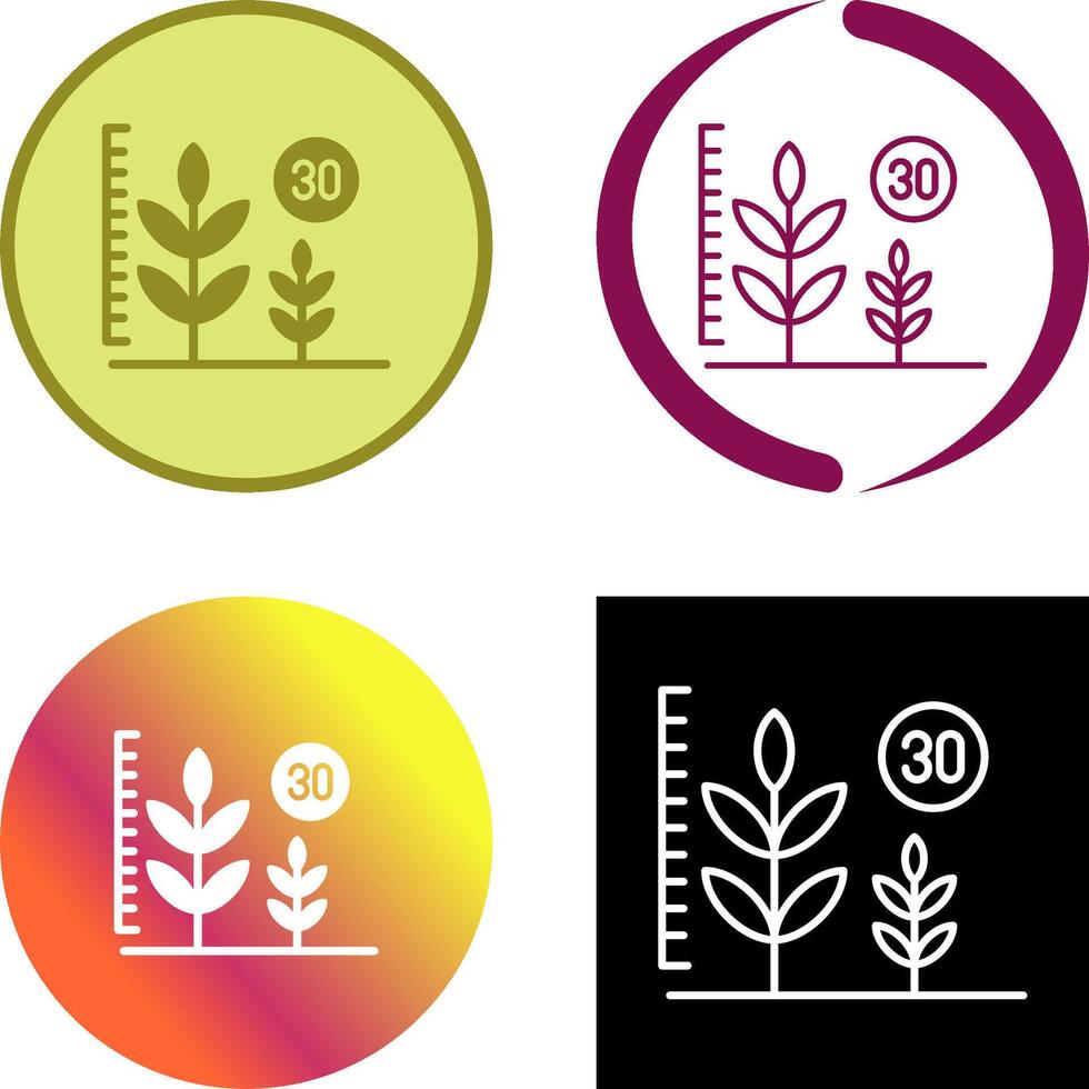 Growth Icon Design vector