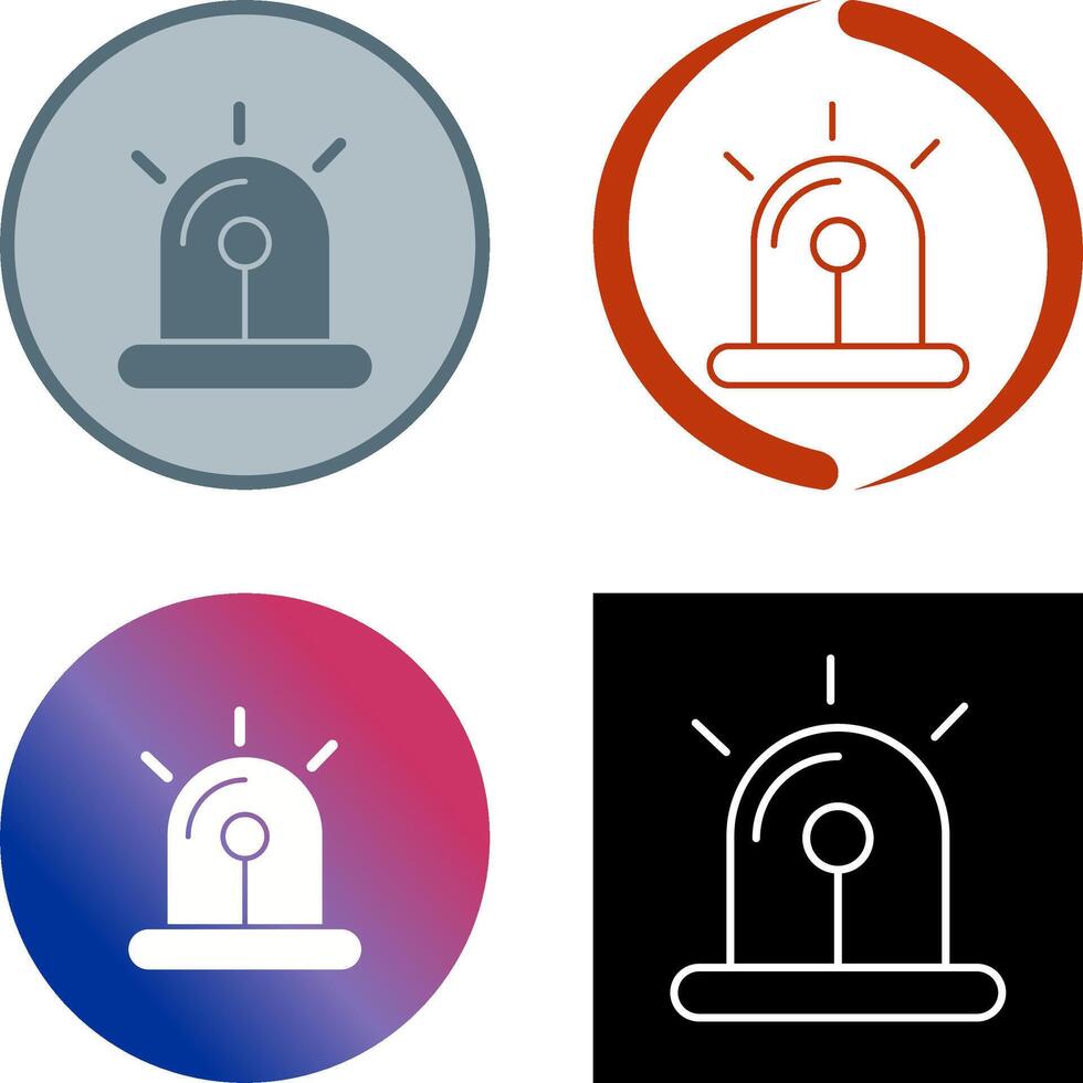 Siren Icon Design vector