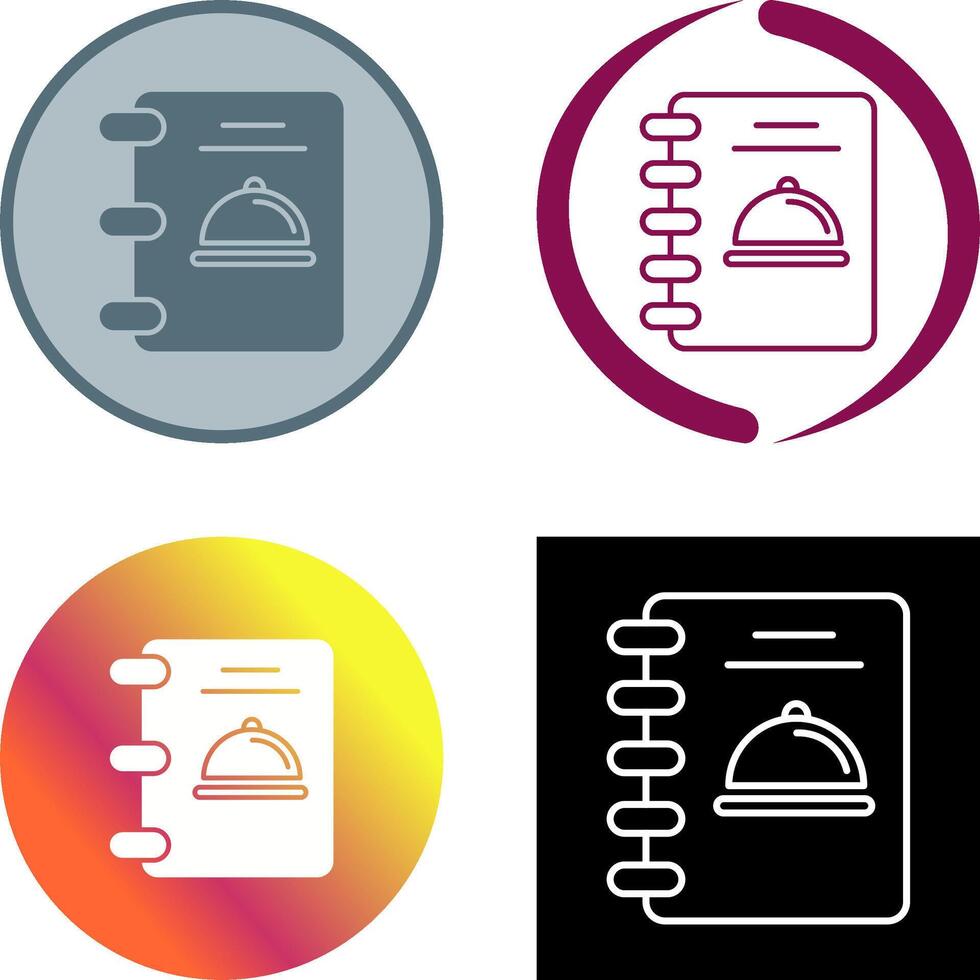 Menu Icon Design vector