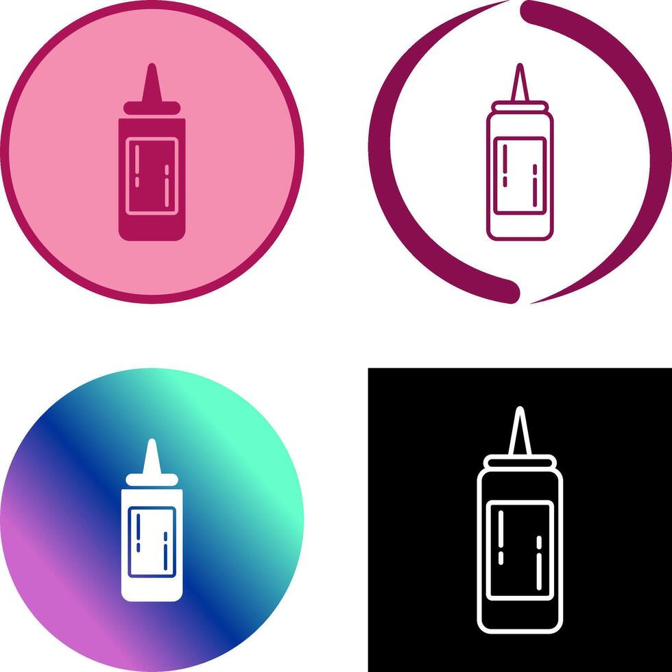Sauce Icon Design vector