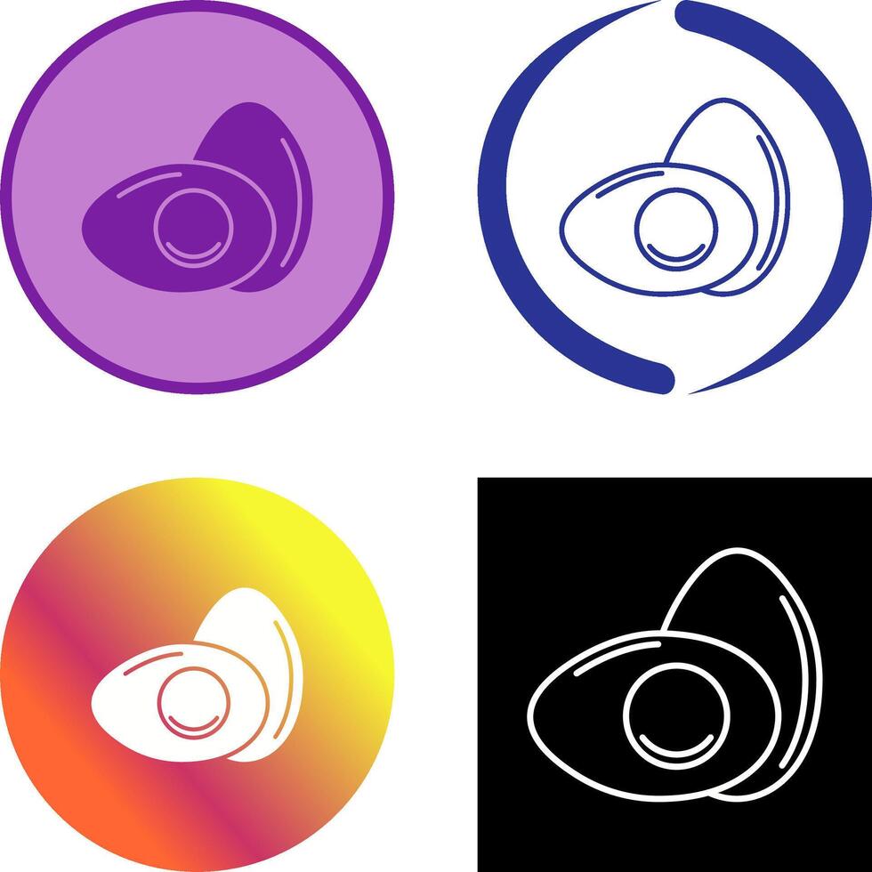Egg Icon Design vector