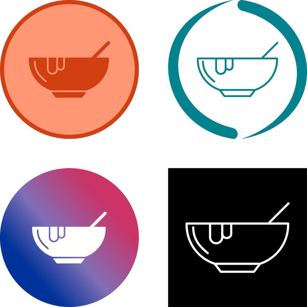 Soup Icon Design vector
