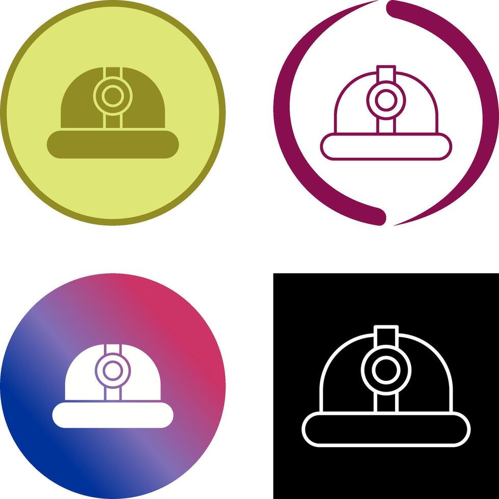 Hard Hat Icon Design vector