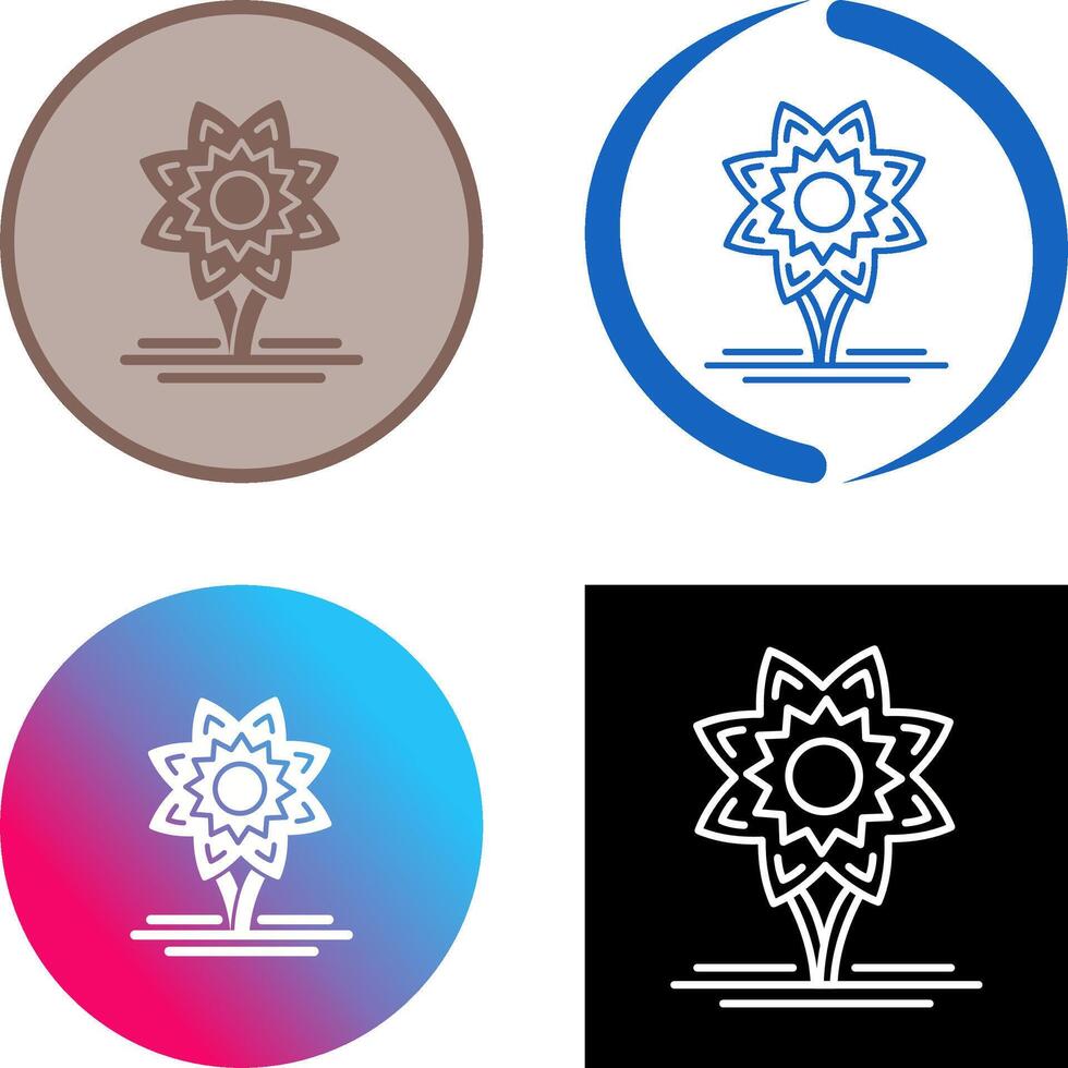 Daffodil Icon Design vector