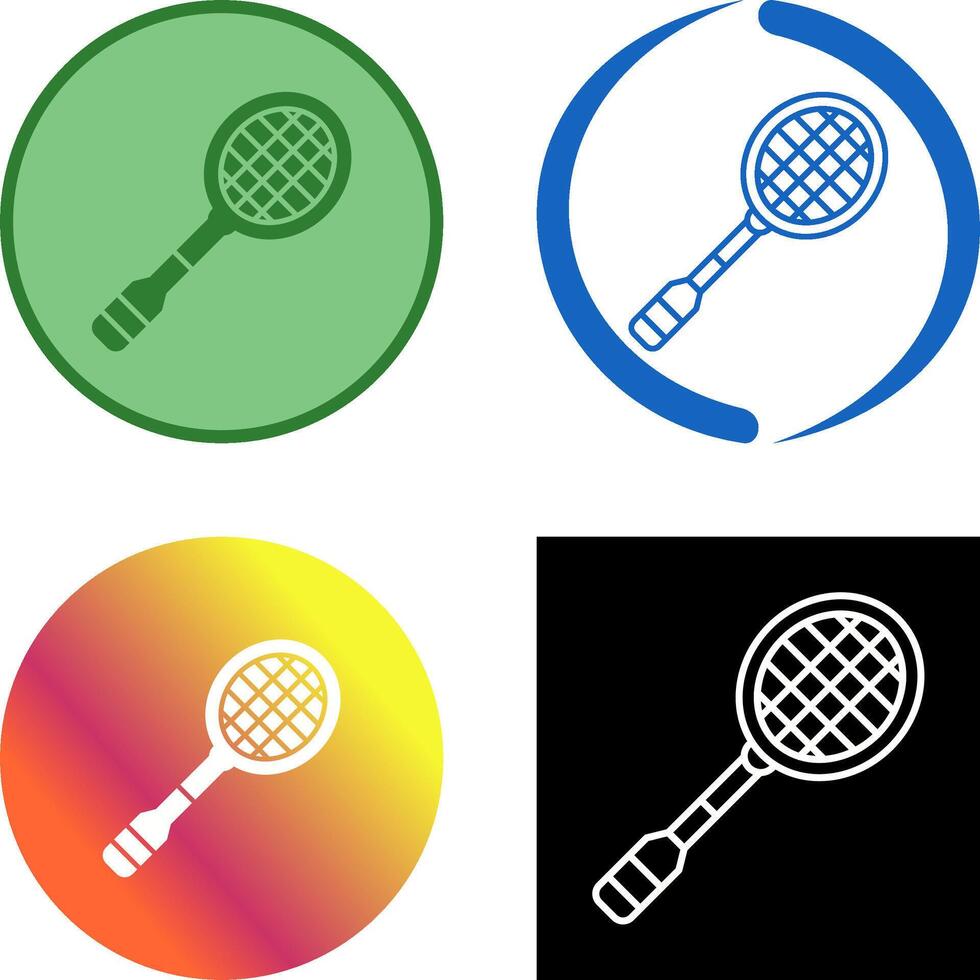 Racket Icon Design vector