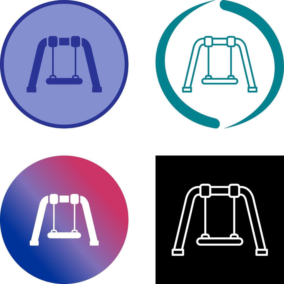 Swing Icon Design vector