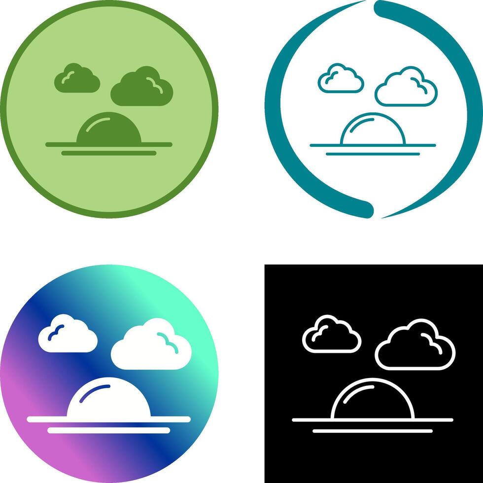 Sunshine Icon Design vector
