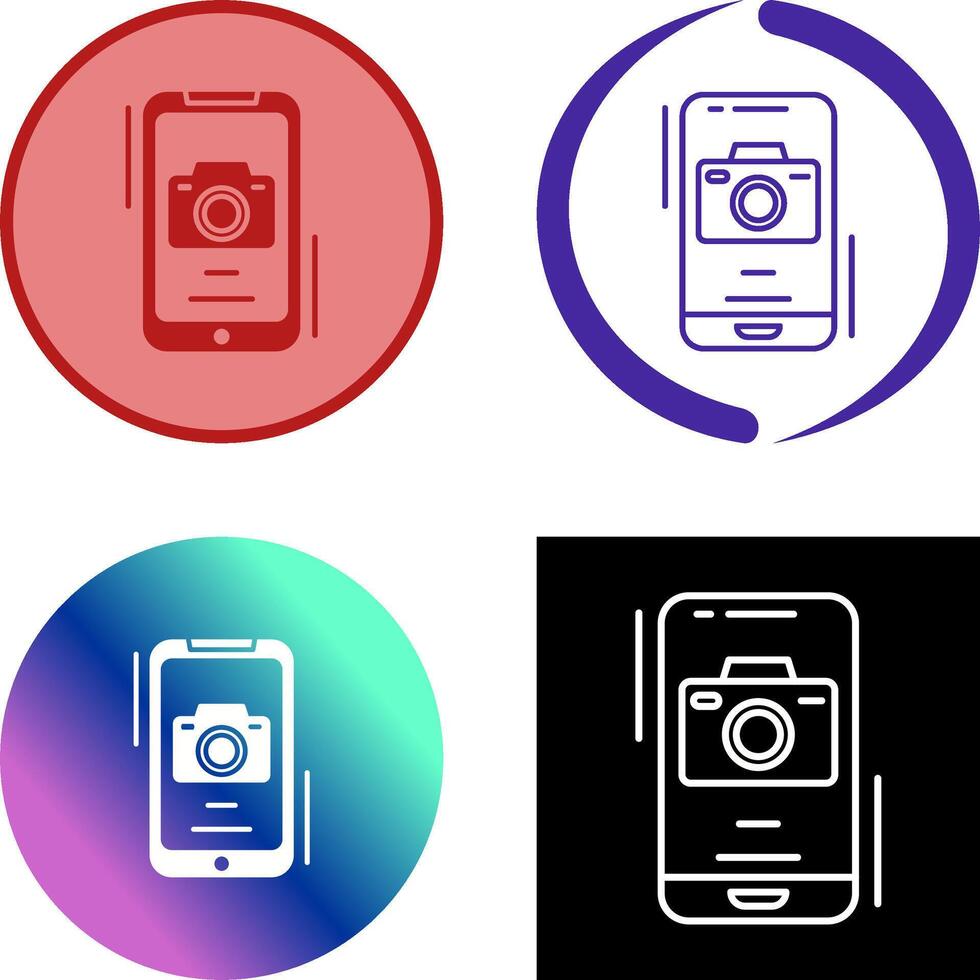 Camera Icon Design vector