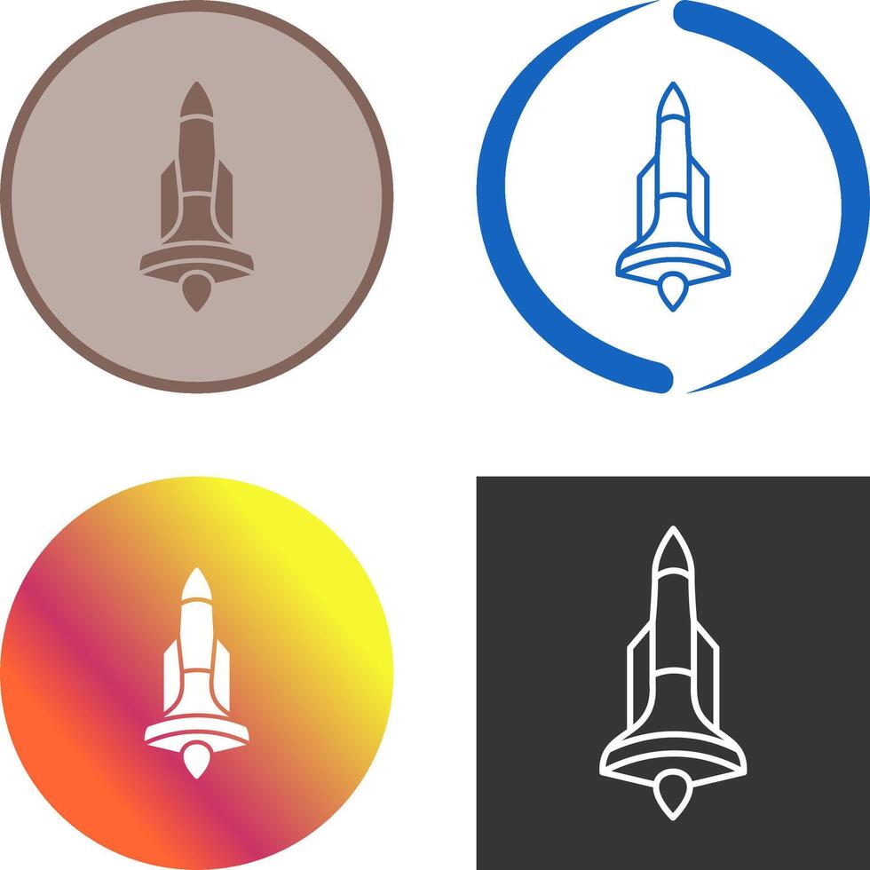 Rocket Icon Design vector