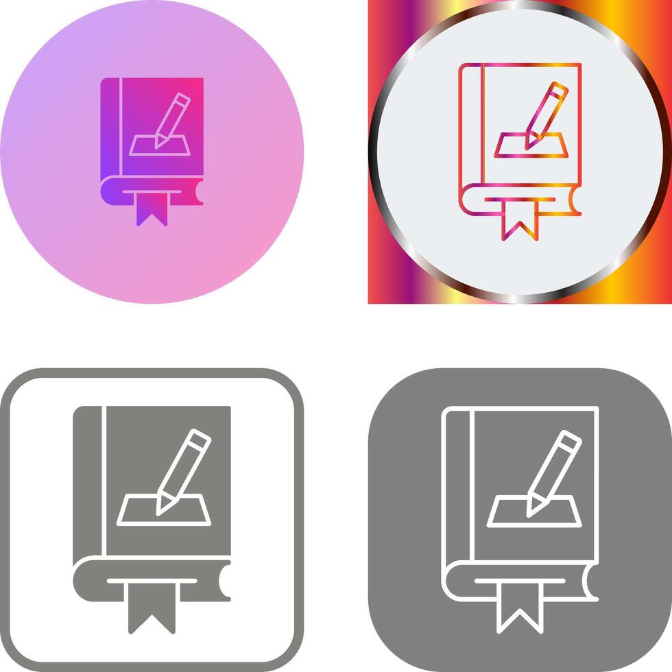 Editing Icon Design vector