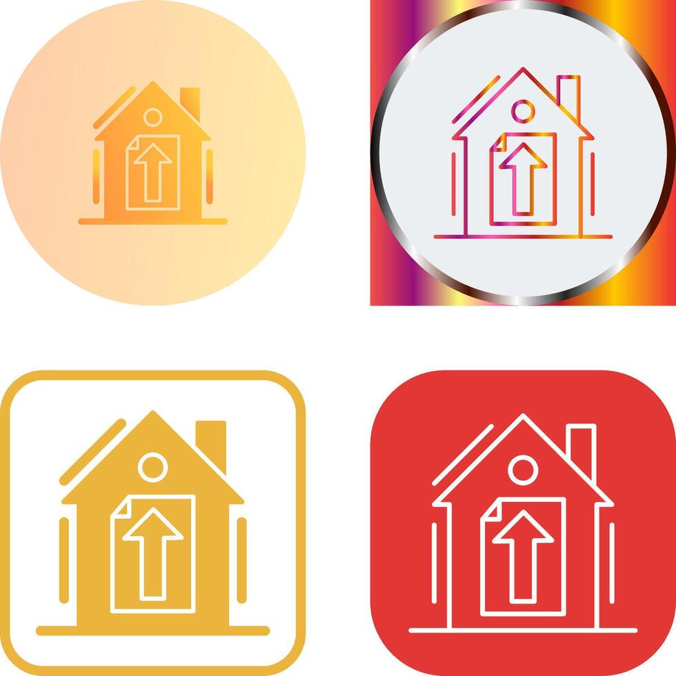 Upload Icon Design vector