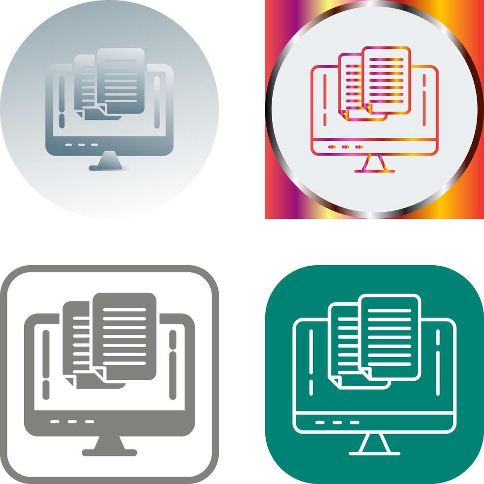 Paste Icon Design vector