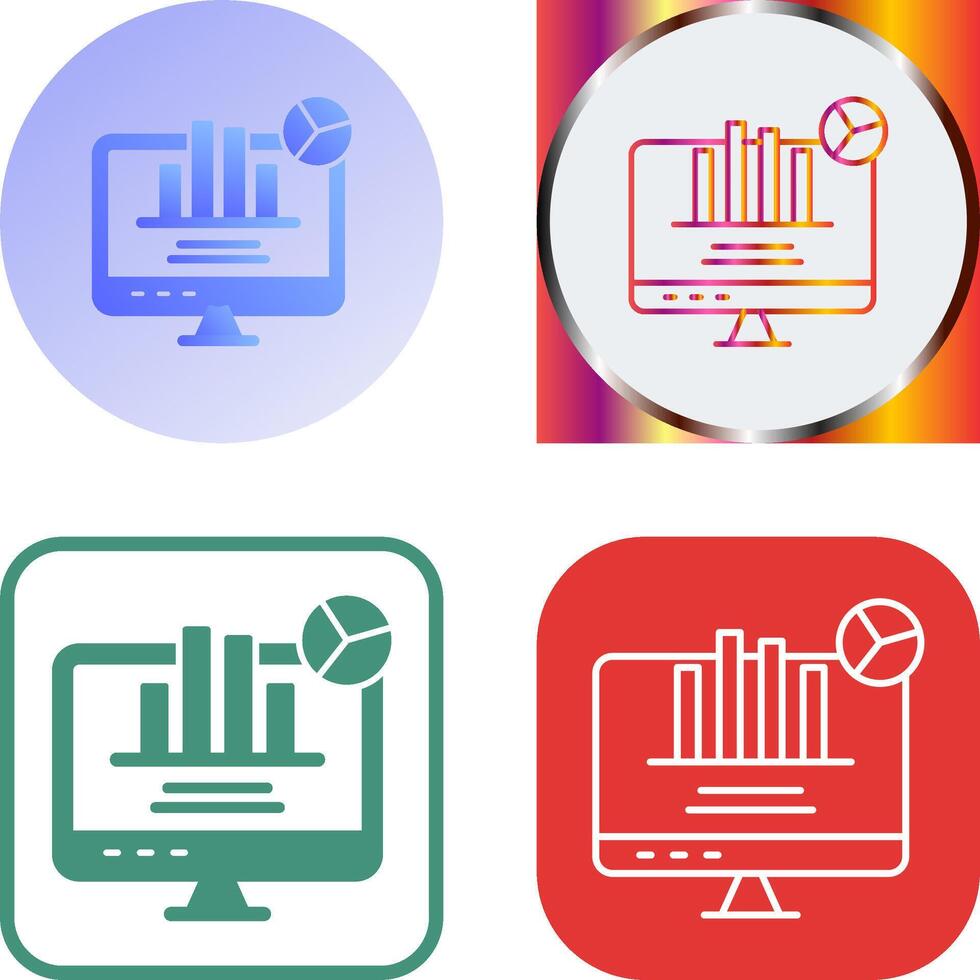 Analysis Icon Design vector