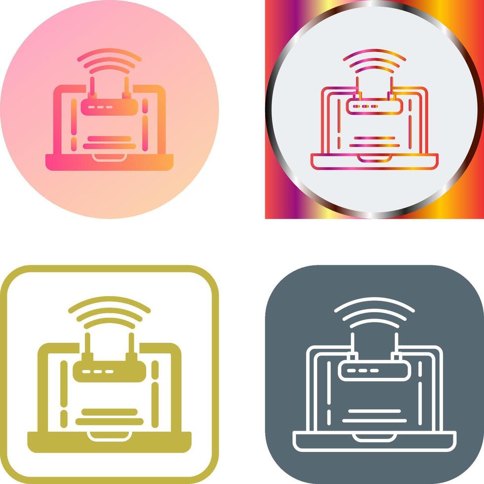 Wifi Icon Design vector