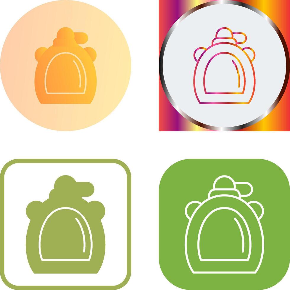 Canteen Icon Design vector